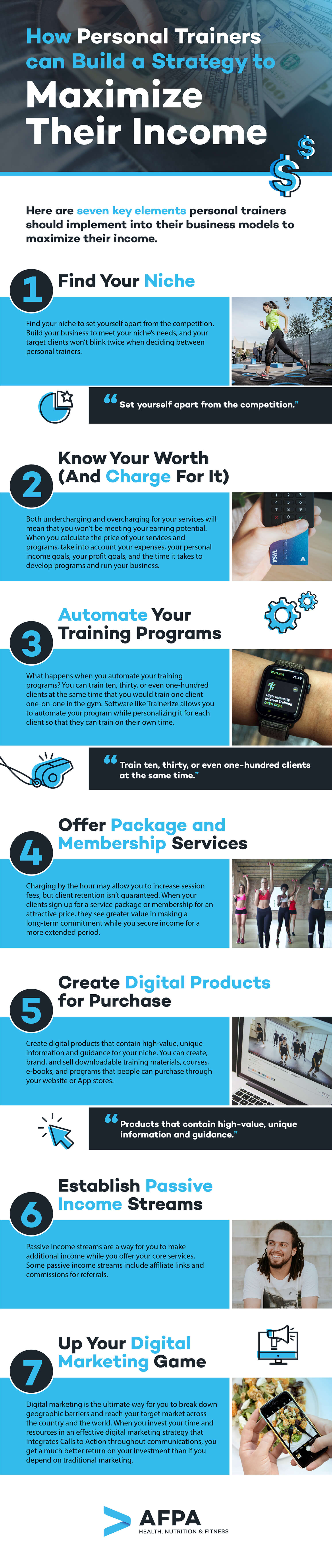 Strategy to Maximize Personal Training Income